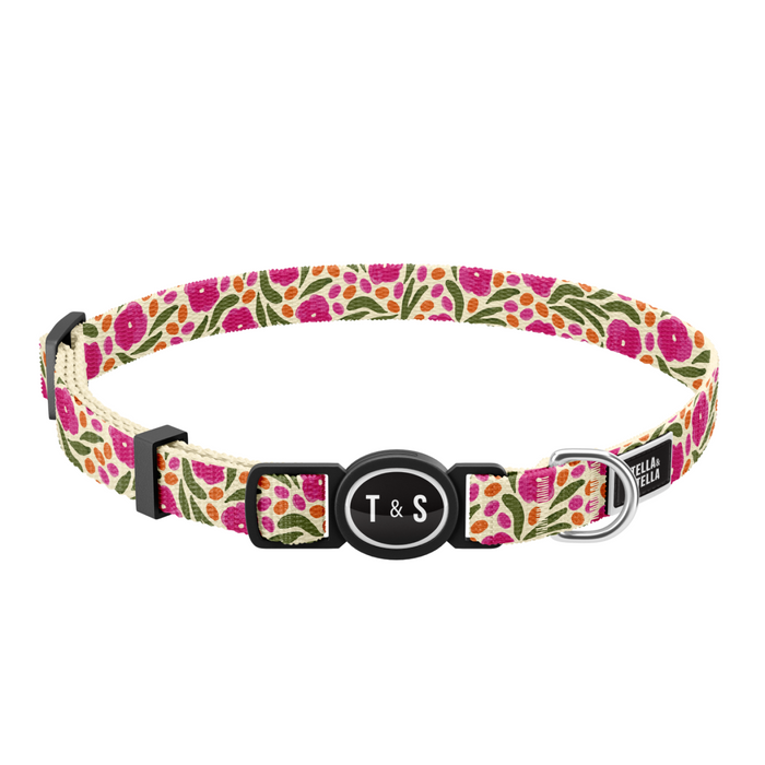 London's Flowers Cat Collar