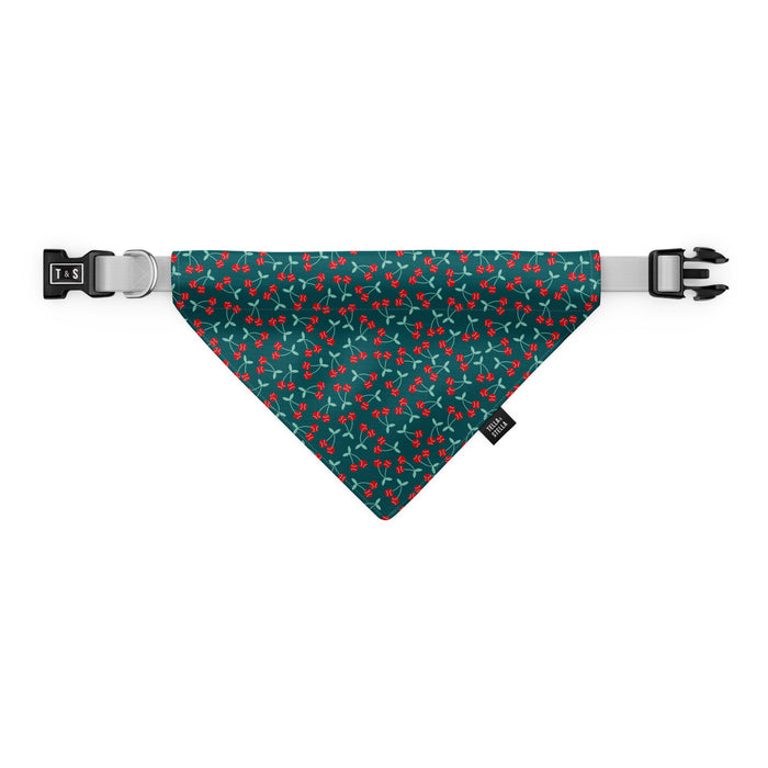 Cherry smash dog bandana