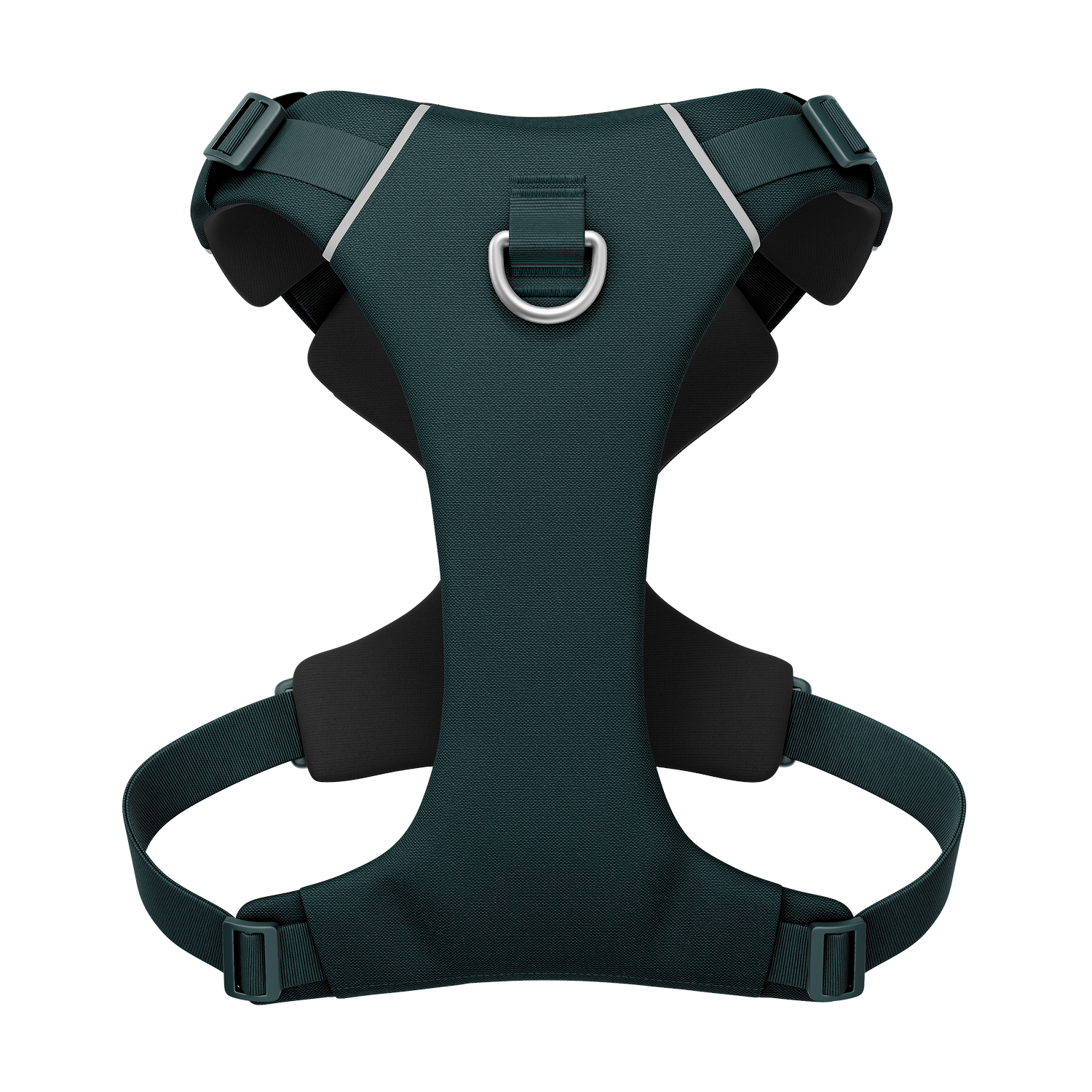 Harnais robuste pour chien Vert forêt