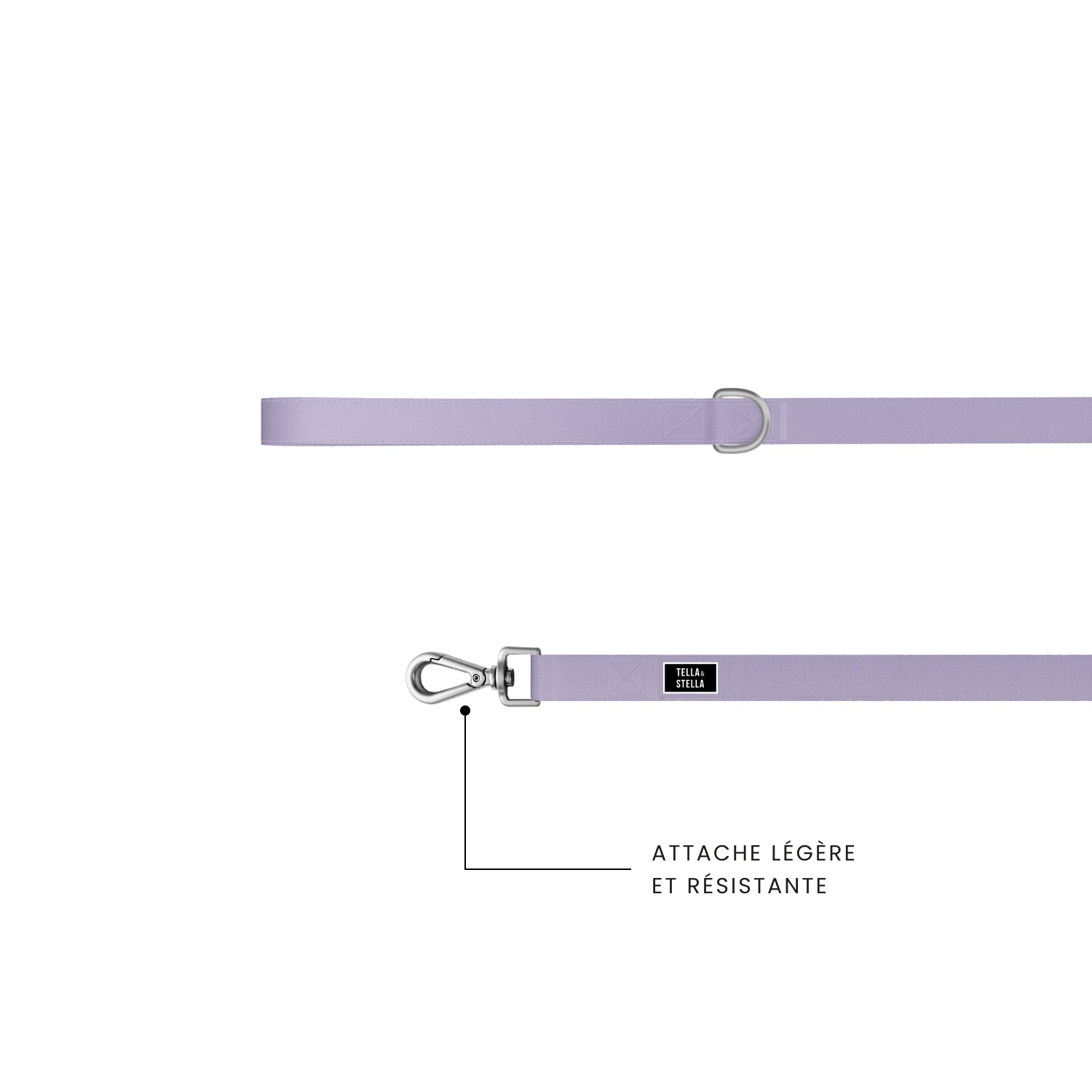 Lilac cat leash