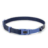 Navy blue cat collar