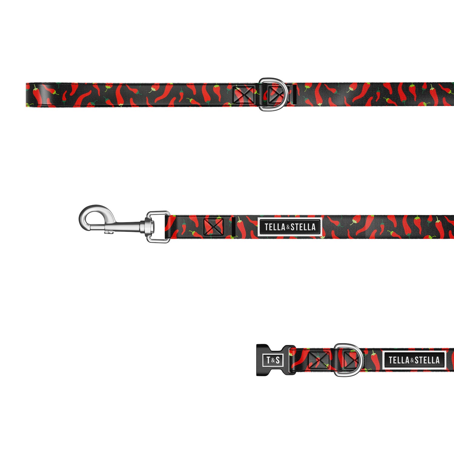Caliente Combo Collar and Leash