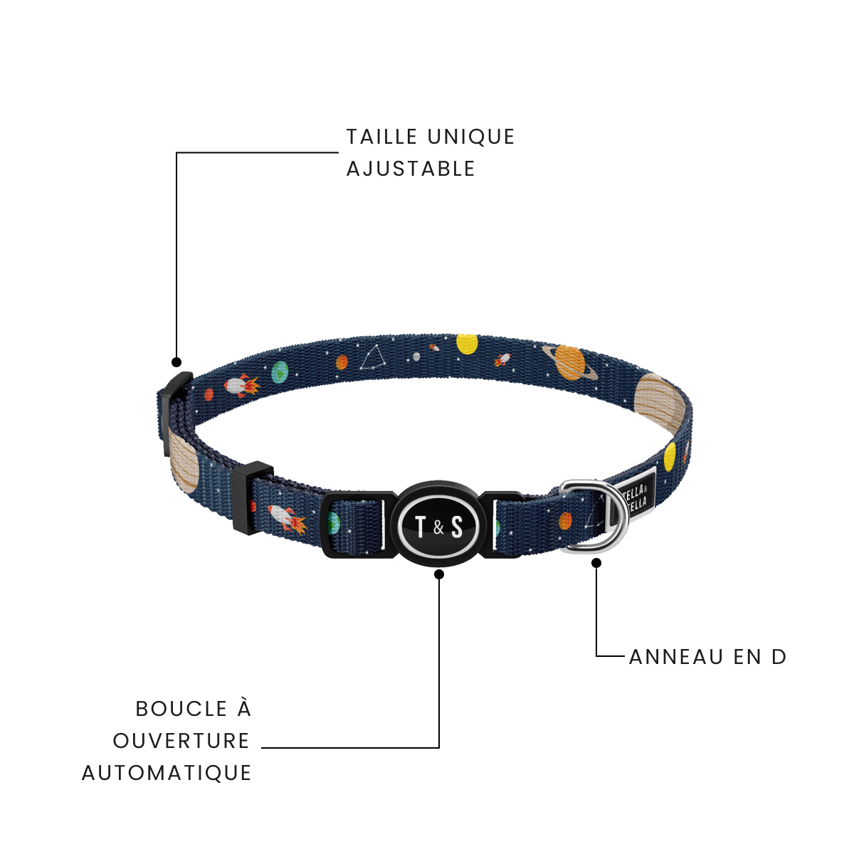 Houston Cat Collar