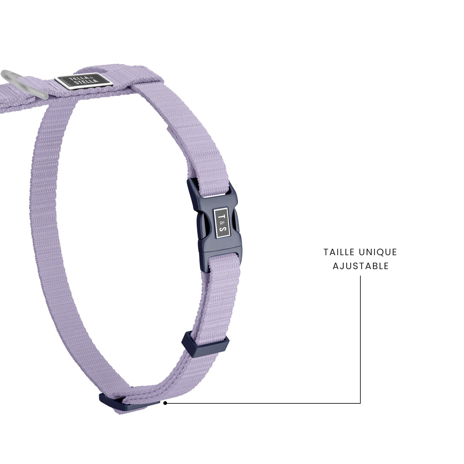 Lilac cat harness