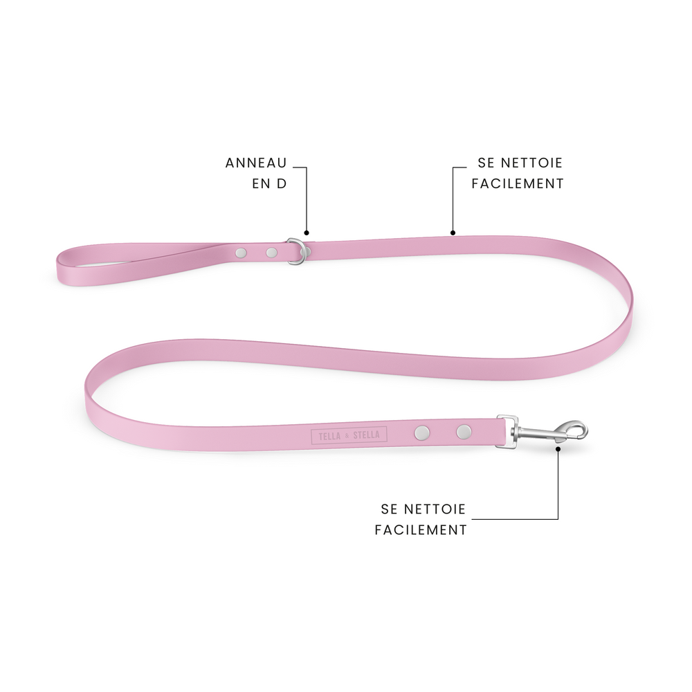 
                  
                    Load image into Gallery viewer, Pink waterproof dog leash
                  
                
