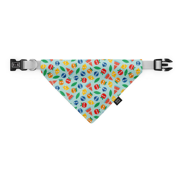 Foulard pour chien Salade de fruits