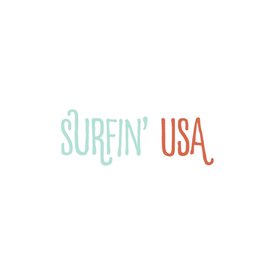 Surfin' USA Dog Collar