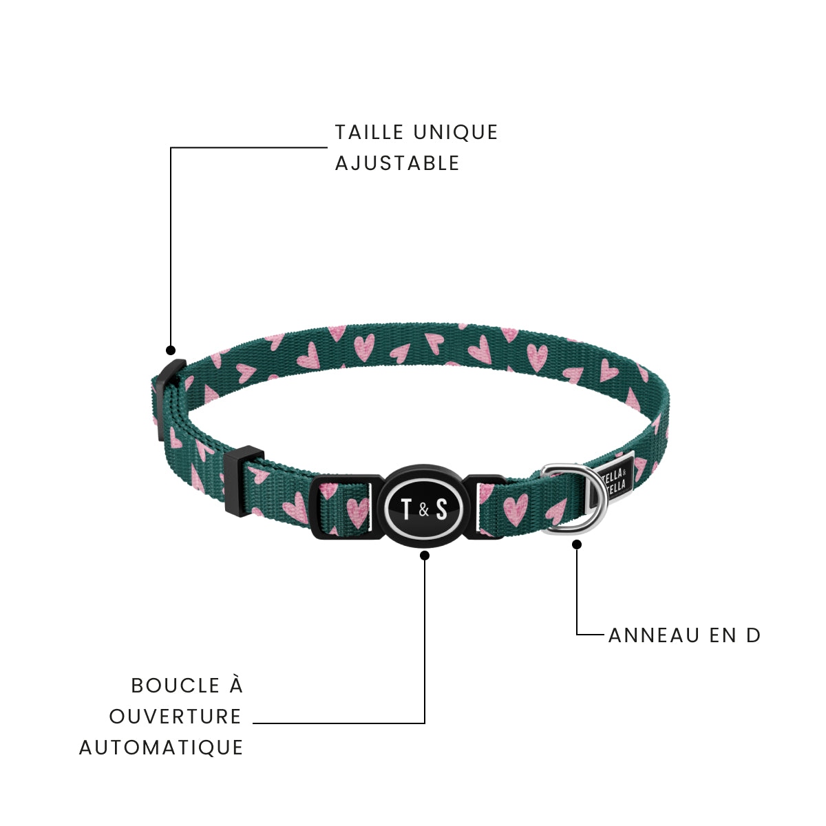 Beatrice cat collar