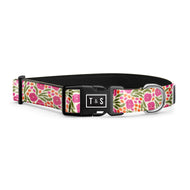 London's Flowers dog collar