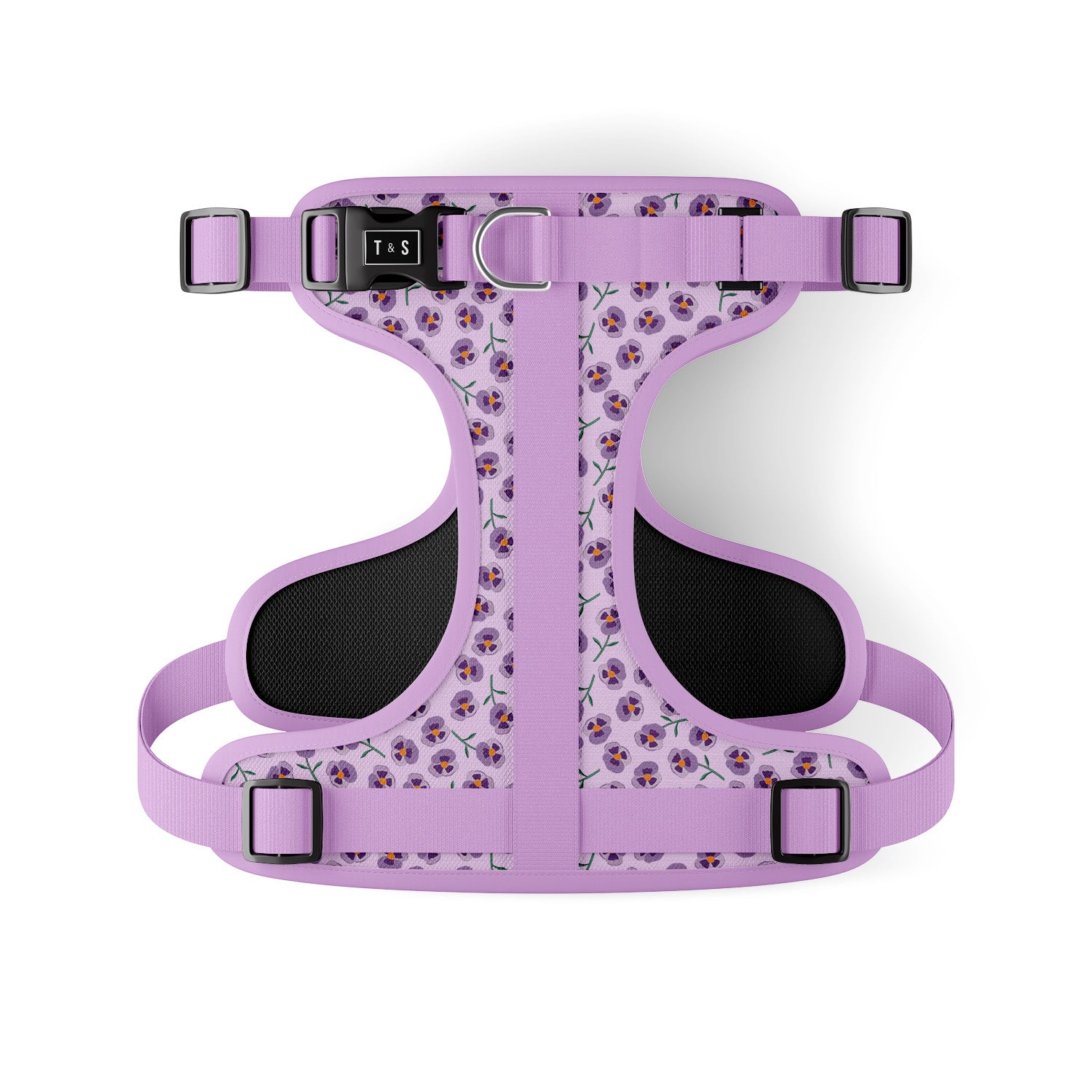 Adjustable dog harness - Violet