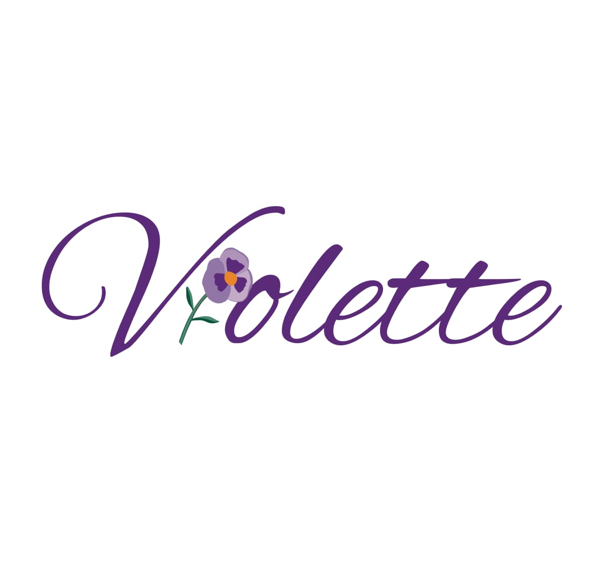 Violet dog bandana