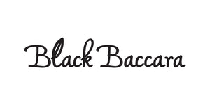 Black Baccara Cat Collar