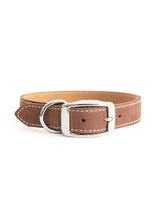 
                      
                        Load image into Gallery viewer, Brown Leather Combo Collar and Leash
                      
                    