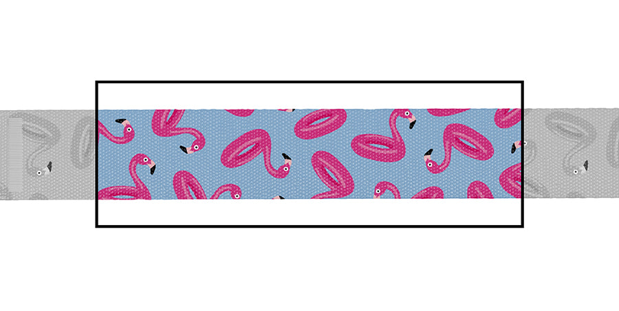 
                          
                            Load image into Gallery viewer, Flamboyant Flamingos cat collar
                          
                        