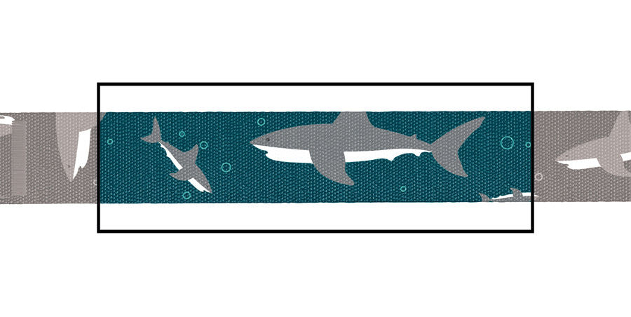 
                          
                            Load image into Gallery viewer, Shark Attack Cat Collar
                          
                        